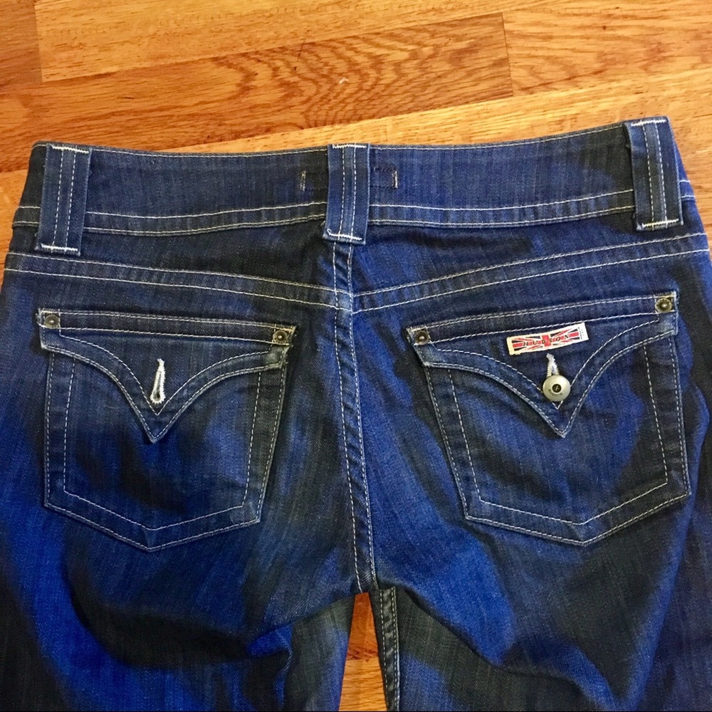 Hudson boot leg jeans